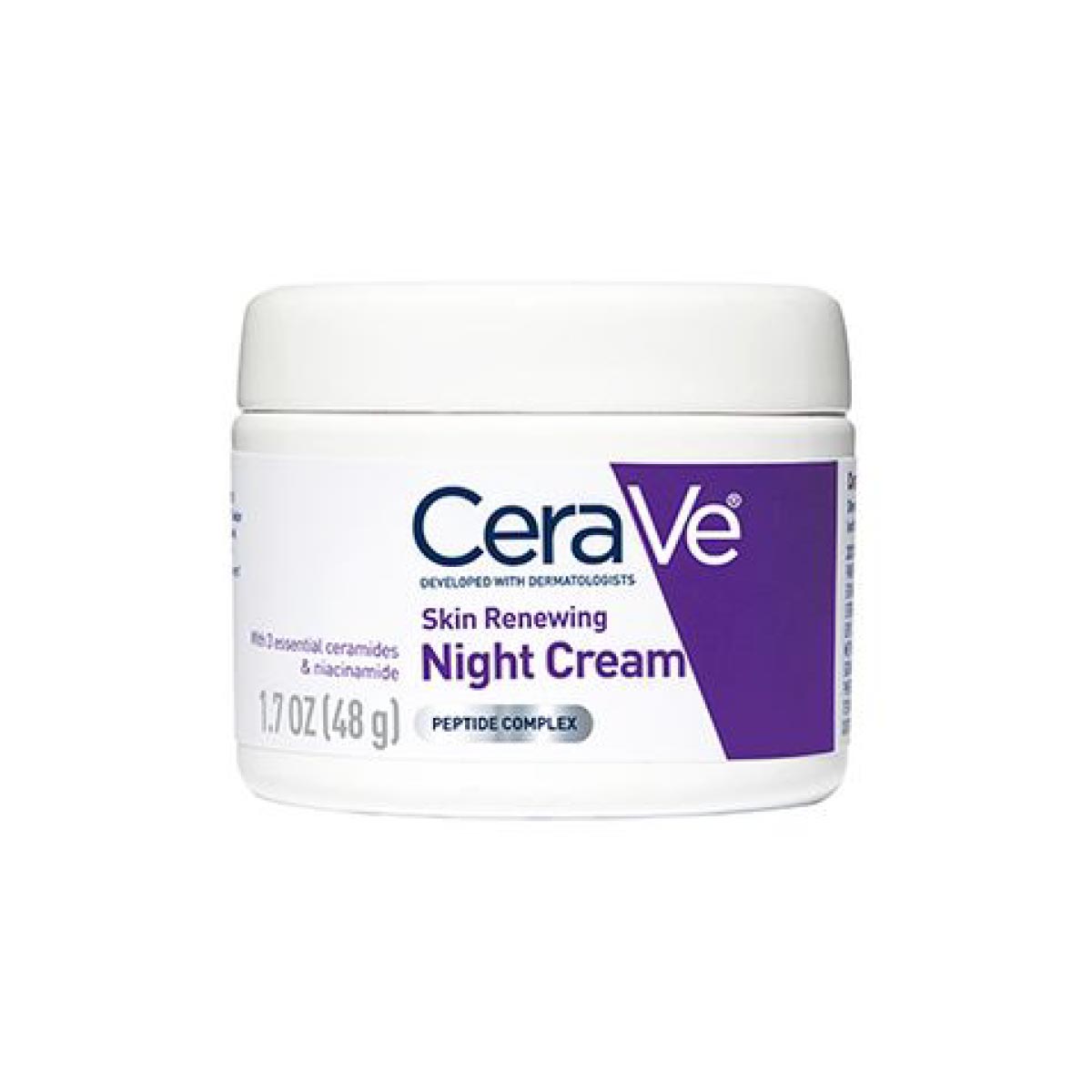 CeraVe DEVELOPED WITH DERMATOLOGISTS Skin Renewing Night Cream =
